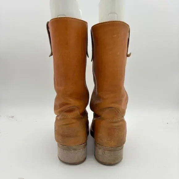 Vintage Landis Campus Ranch Leather Western Boots Men's 10D